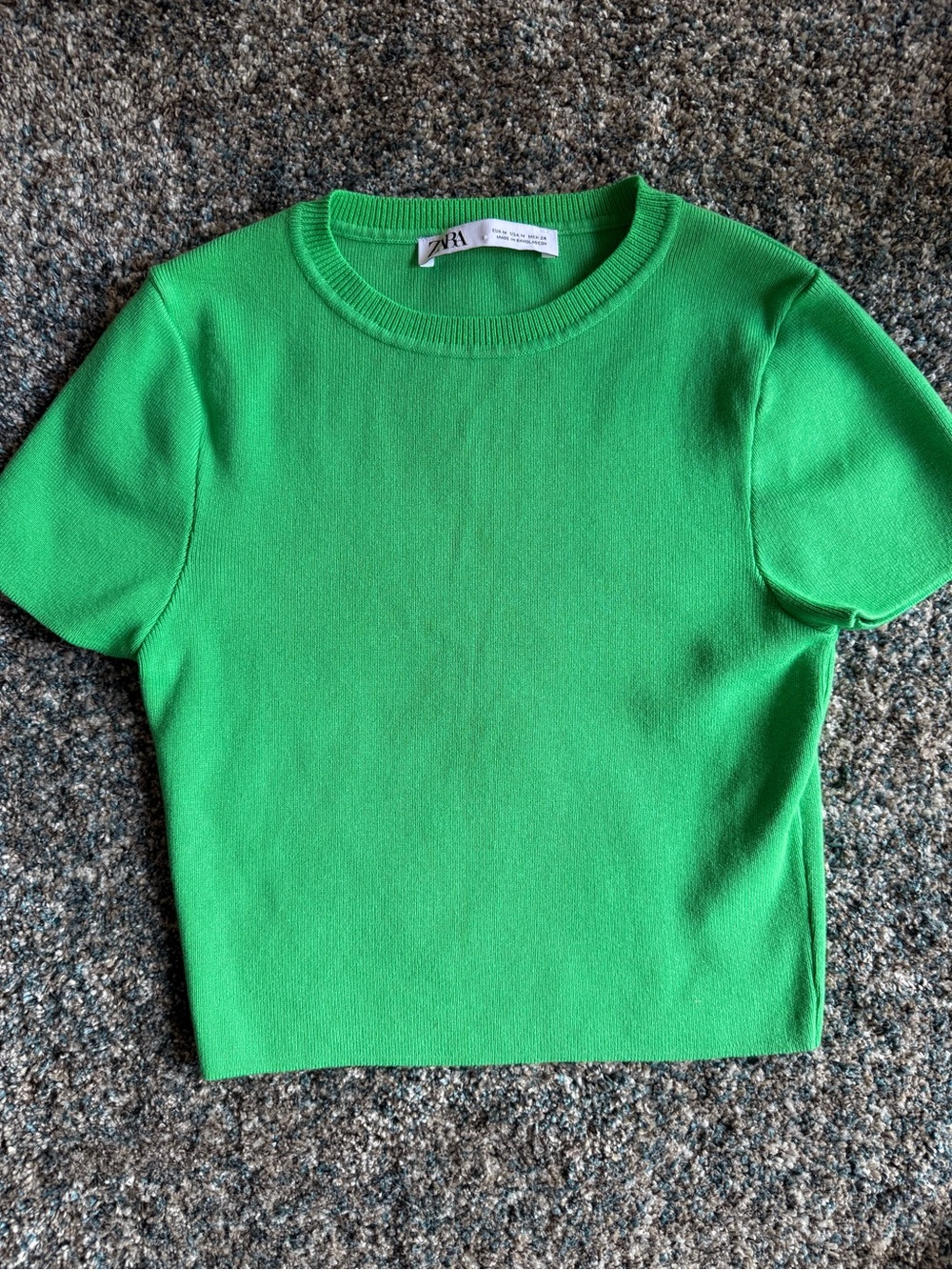 Zara cropped top. Size medium